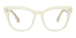 Winnie Cateye Milky White Glasses0