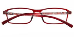 Jasper Rectangle Red Glasses5