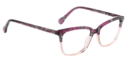 Jacqueline Browline Purple Floral Glasses3