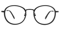 Tom Round Black Glasses 0