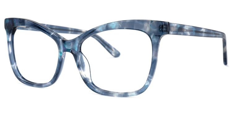Richardson Cateye Blue Glasses