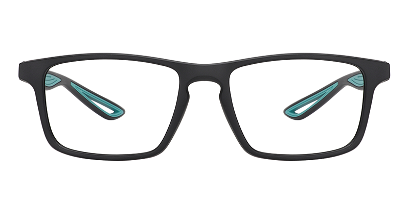 Rectangle Blue Glasses | Zeelool Eyeglass Frames0