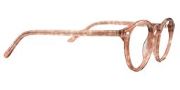 Alvera Round Living Coral Glasses4