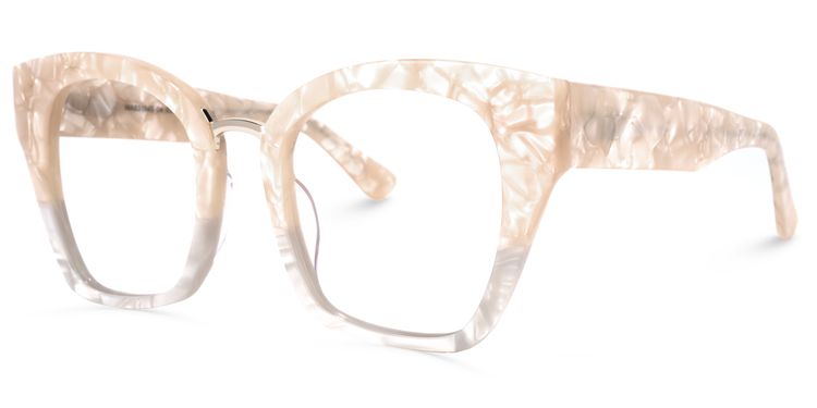 Denis Cat Eye Two-Tone Glasses