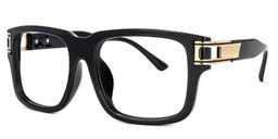 Georgiana Square Black Glasses1
