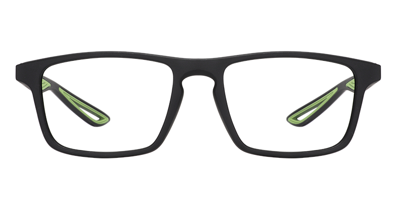 Rectangle Green Glasses | Zeelool Eyeglass Frames0