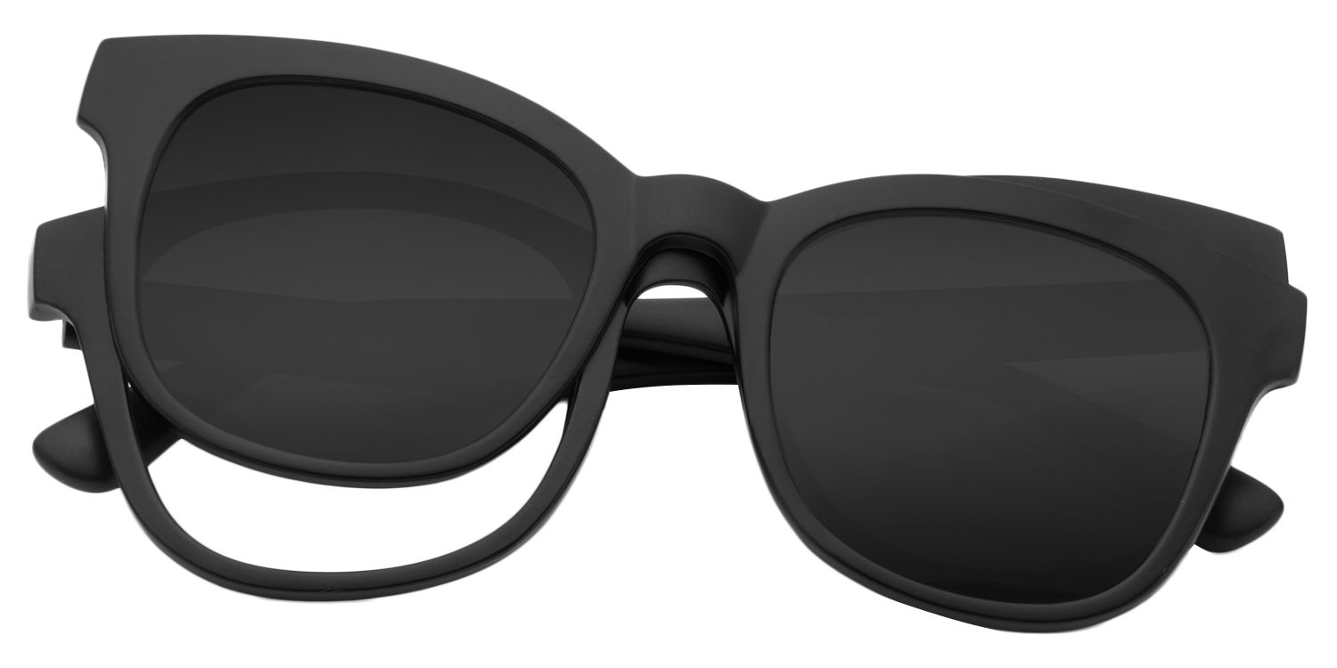 Square Black Glasses | Zeelool Glasses1