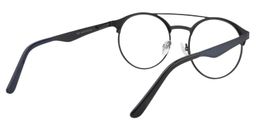 Xaedan Aviator Dark Blue Glasses5