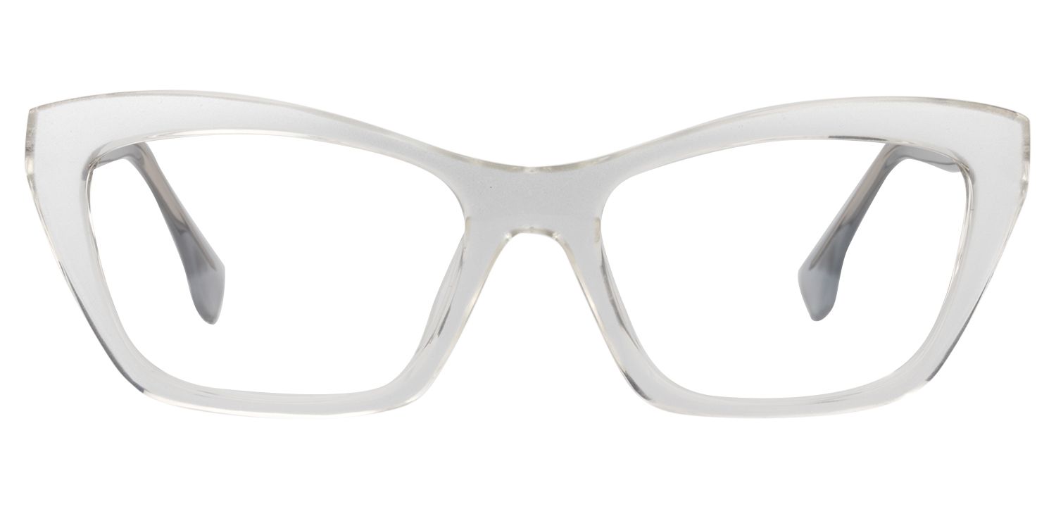 Cat eye Gray Glasses | Zeelool Glasses0