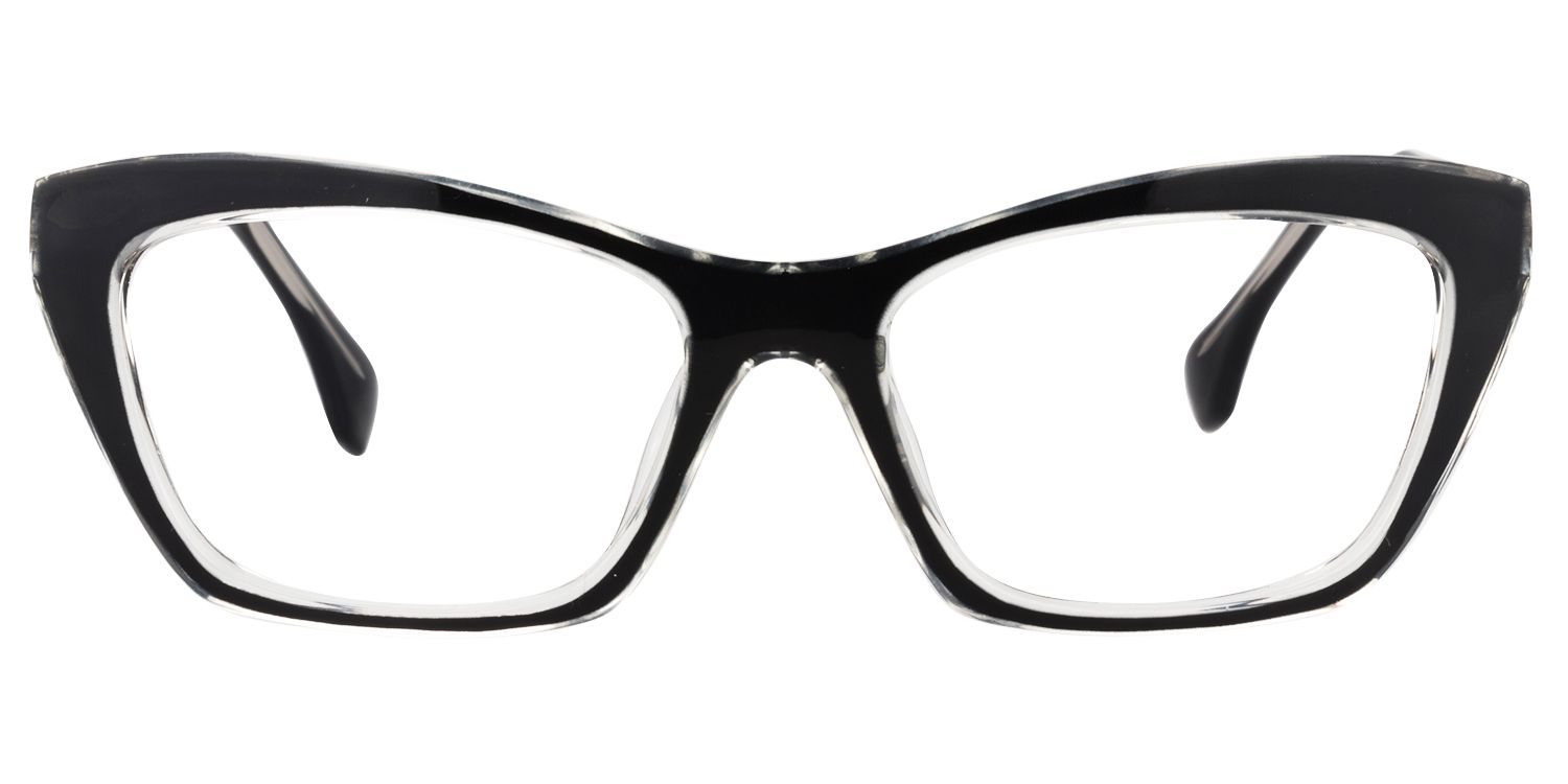 Cat eye Black Glasses | Zeelool Glasses0