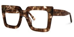 Brandon Square Brown Glasses4
