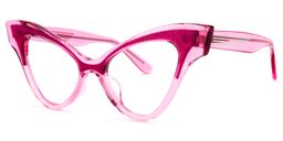Norma Cateye Pink Glasses1