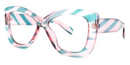 Xanthus Butterfly Blue-Pink Glasses1