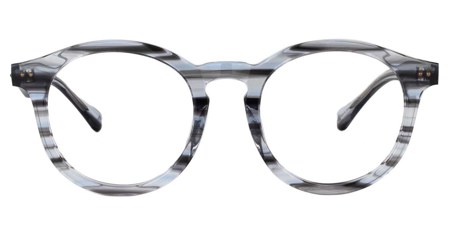 Round Gray Glasses | Zeelool Glasses0