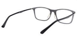 Bevis Rectangle Gray Glasses5