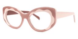 Toffee-Bites Cateye Cameo-Brown Glasses1