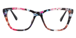 Hebe Cateye Floral Glasses0