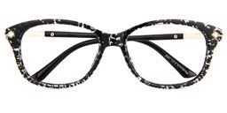 Elvira  Rectangle Glasses1