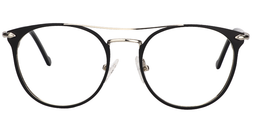 Riley Aviator Black Glasses0