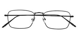 Sharon Rectangle Titanium Glasses 4