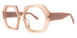 Otero Geometric Beige Glasses1