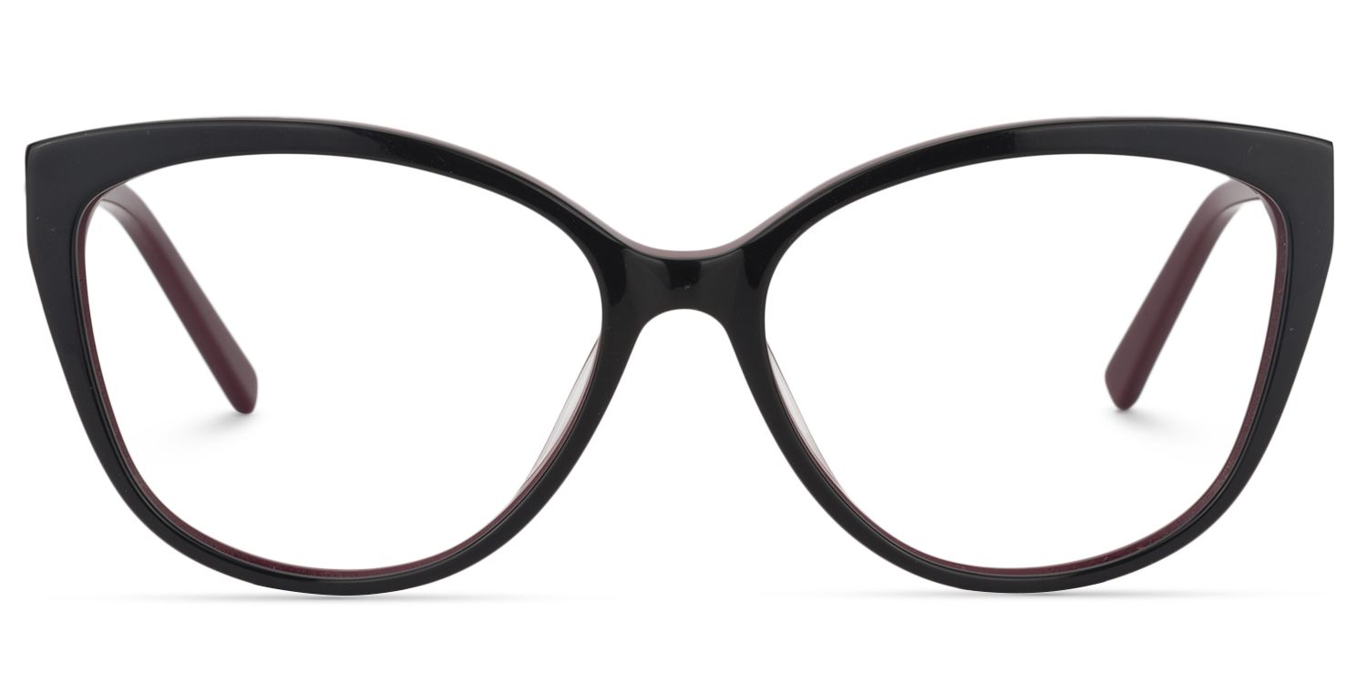 Cat eye Black Glasses  | Zeelool Glasses0