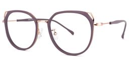 Ofelia Cateye Purple Glasses1