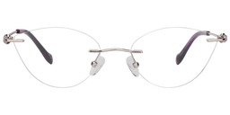 Kirsten Cateye Purple Glasses0