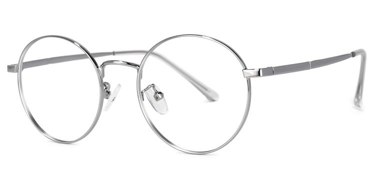 Garbsen Round Silver Glasses