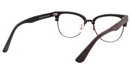 Bruno Browline Brown Glasse5