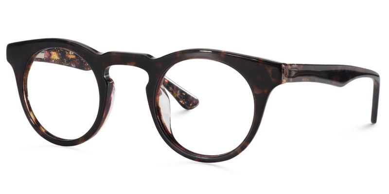  Round Tortoise Glasses | Zeelool Eyeglass Frames2