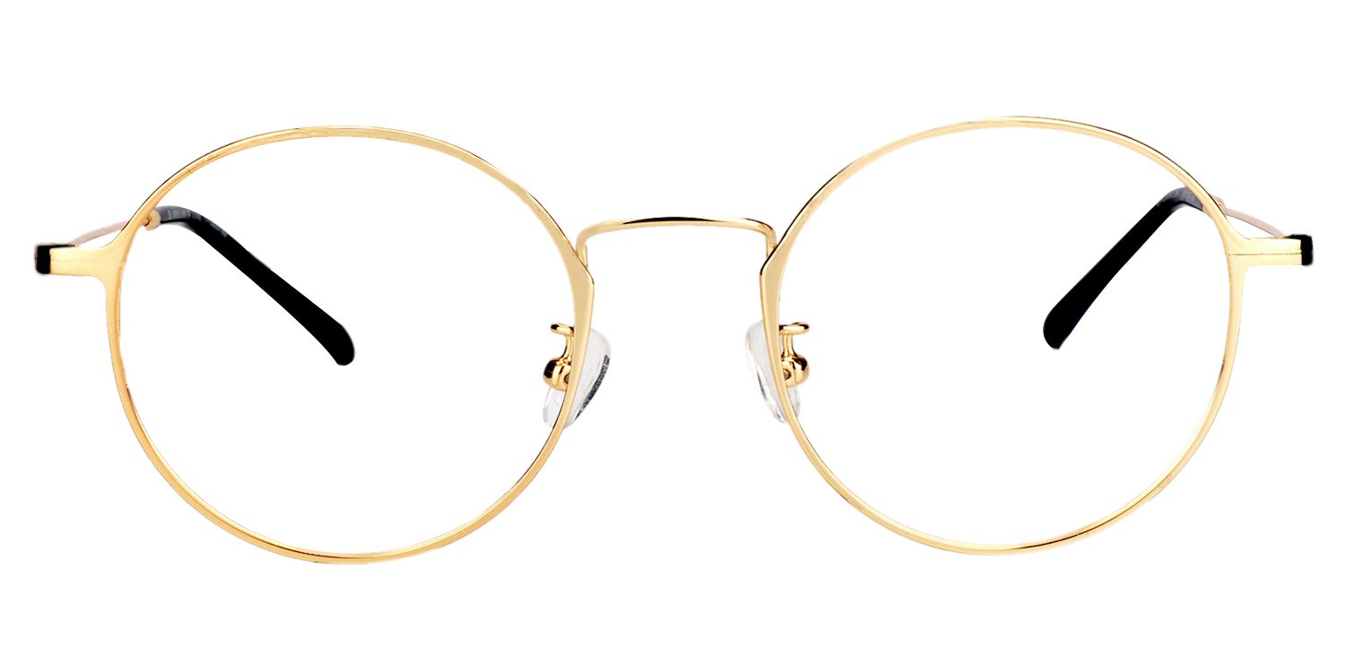 Round Gold Glasses | Zeelool Glasses0
