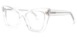 Kovacina Cateye Clear Glasses1
