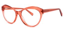 Holmes Cateye Pink Glasses1