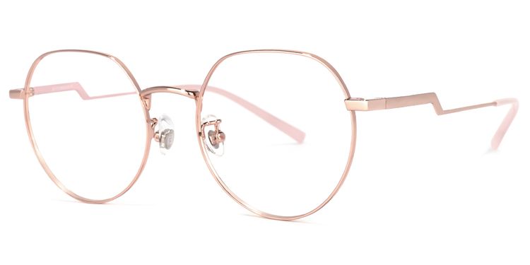 Tiffany Round Pink Glasses