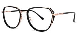 Nash Geometric Black Glasses1