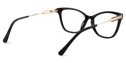 Candice Cat eye Black Glasses5