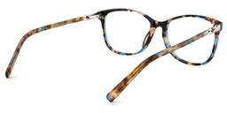 Candida Square Blue Tortoise Glasses5
