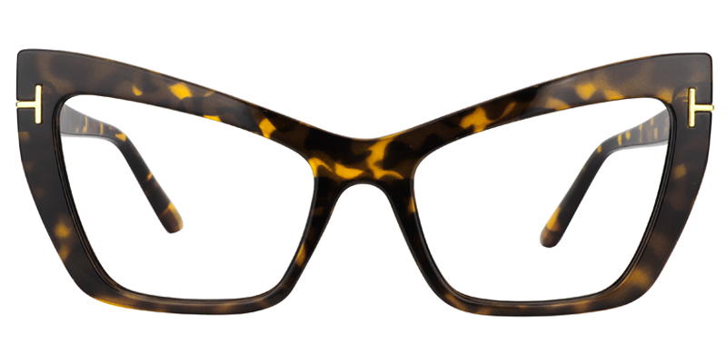 Cateye Gold-Tortoise Glasses | Zeelool Eyeglasses Online0