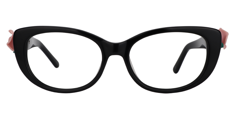 Cateye Light Tortoise Glasses0