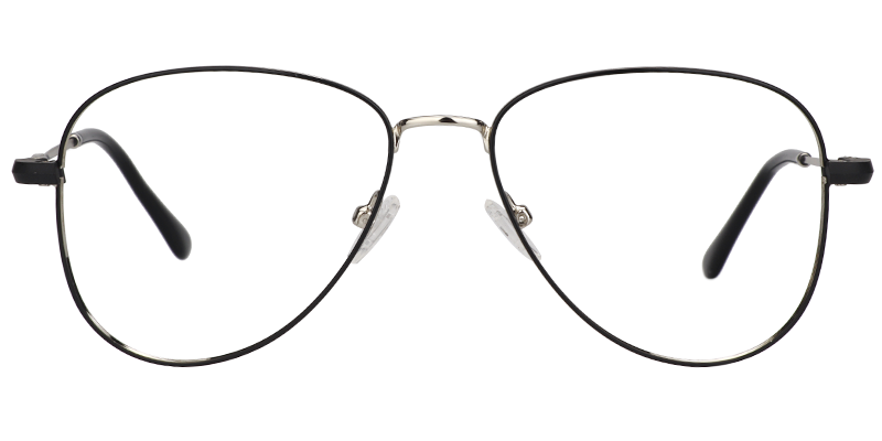 Clip-On Black Glasses2