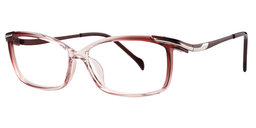 Henna Rectangle Pink Glasses2