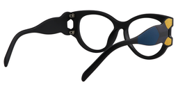 Jessie Round Blue Glasses5