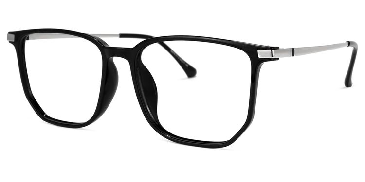 Fezell Sqaure Black Glasses