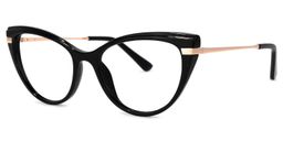 Ramos Cateye Black Glasses1