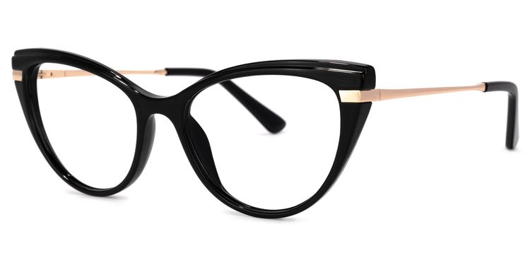 Ramos Cateye Black Glasses