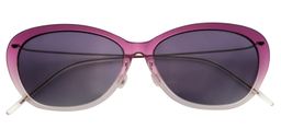 Abraham Cat-eye Red Sunglasses1