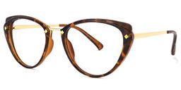 Gunter Cateye Tortoise Glasses1