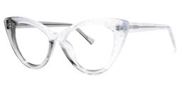 Maxine Cateye Gray Glasses1