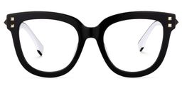 Cashlin Round Black Glasses0